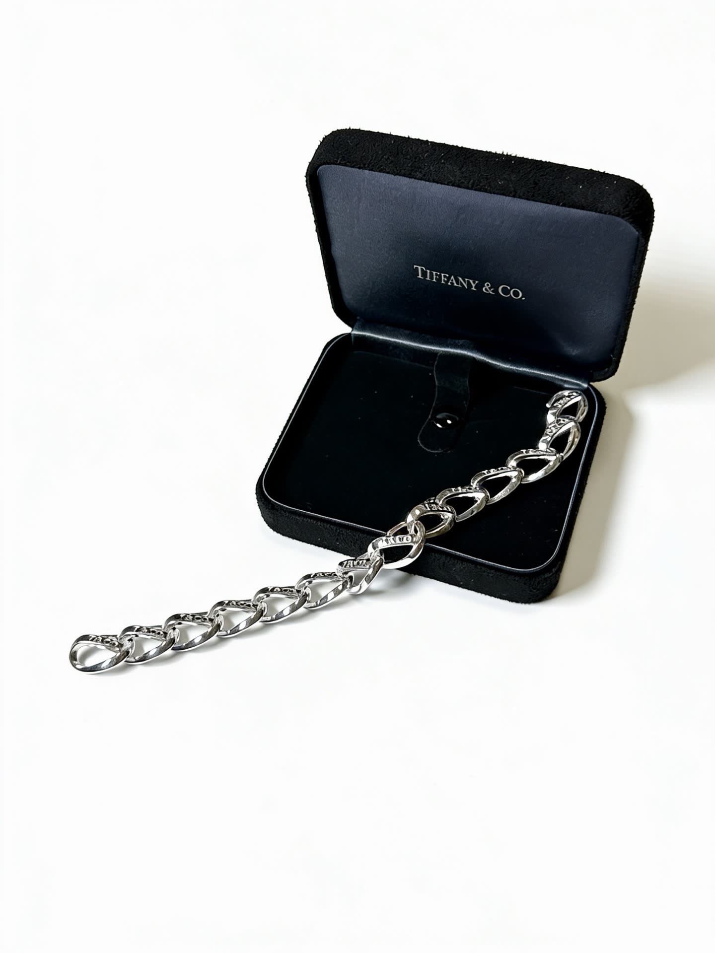 Tiffany & Co. Sterling Silver Link Bracelet